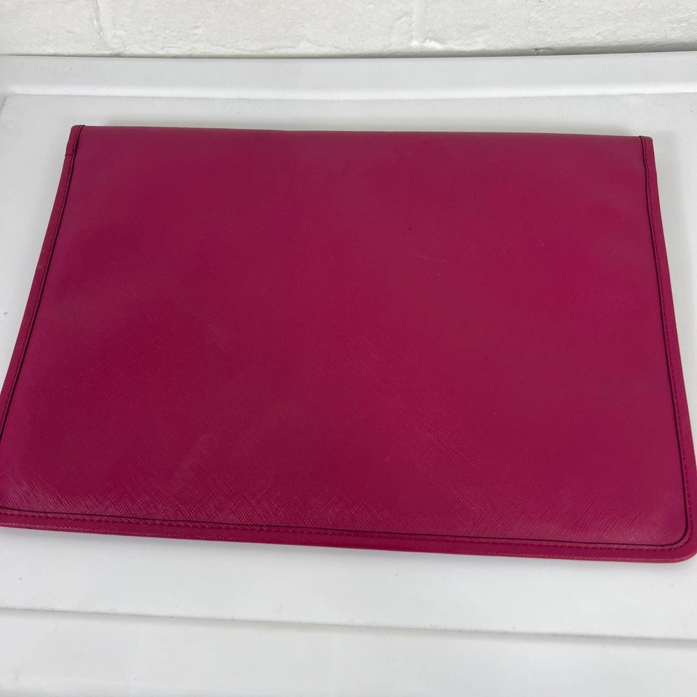 Michael Kors Women's Laptop Ipad Sleeve Bag Clutch Document Holder Pink Size One - Picture 2 of 5